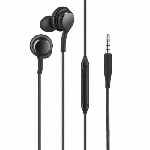Samsung AKG Écouteurs intra-auriculaires filaires 3,5 mm avec boutons de volume et micro Samsung AKG Écouteurs intra-auriculaires filaires 3,5 mm avec boutons de volume et micro